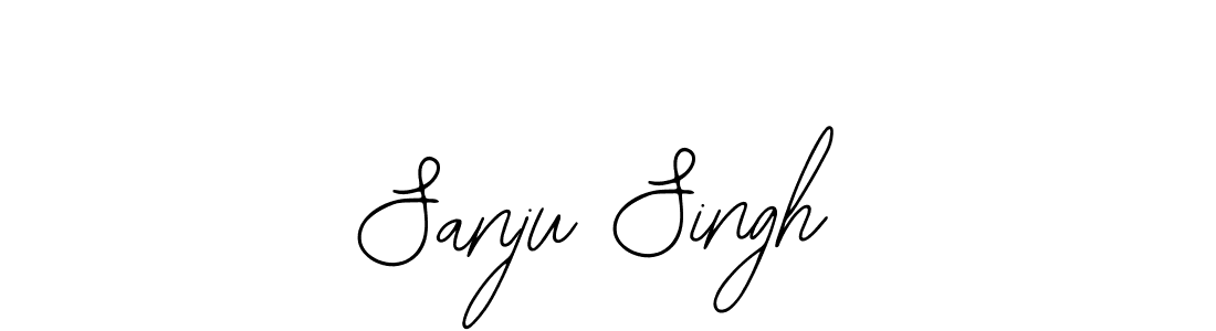 Use a signature maker to create a handwritten signature online. With this signature software, you can design (Bearetta-2O07w) your own signature for name Sanju Singh. Sanju Singh signature style 12 images and pictures png