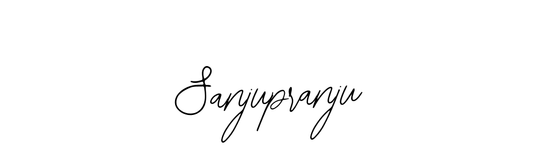 Design your own signature with our free online signature maker. With this signature software, you can create a handwritten (Bearetta-2O07w) signature for name Sanjupranju. Sanjupranju signature style 12 images and pictures png