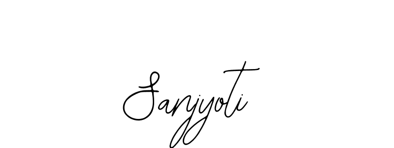 The best way (Bearetta-2O07w) to make a short signature is to pick only two or three words in your name. The name Sanjyoti include a total of six letters. For converting this name. Sanjyoti signature style 12 images and pictures png