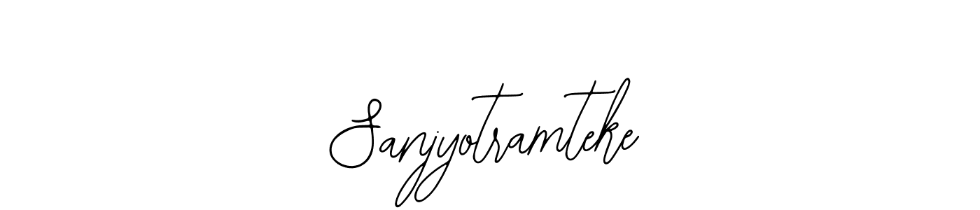 Make a beautiful signature design for name Sanjyotramteke. Use this online signature maker to create a handwritten signature for free. Sanjyotramteke signature style 12 images and pictures png