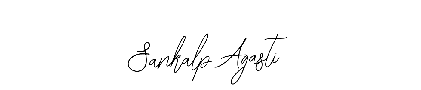 The best way (Bearetta-2O07w) to make a short signature is to pick only two or three words in your name. The name Sankalp Agasti include a total of six letters. For converting this name. Sankalp Agasti signature style 12 images and pictures png