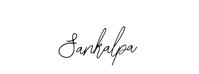 Also You can easily find your signature by using the search form. We will create Sankalpa name handwritten signature images for you free of cost using Bearetta-2O07w sign style. Sankalpa signature style 12 images and pictures png