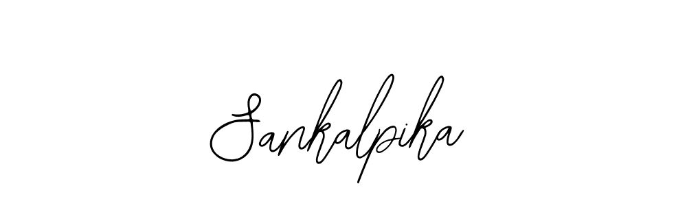 Bearetta-2O07w is a professional signature style that is perfect for those who want to add a touch of class to their signature. It is also a great choice for those who want to make their signature more unique. Get Sankalpika name to fancy signature for free. Sankalpika signature style 12 images and pictures png