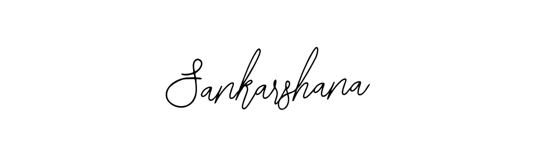 How to make Sankarshana name signature. Use Bearetta-2O07w style for creating short signs online. This is the latest handwritten sign. Sankarshana signature style 12 images and pictures png