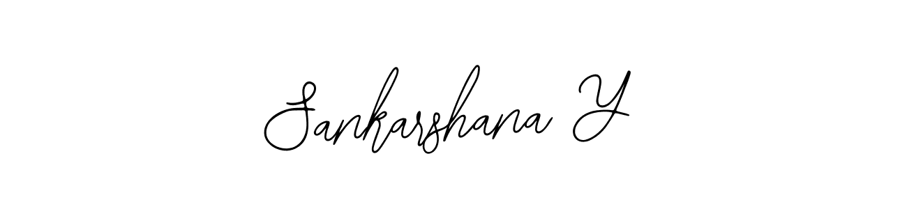 The best way (Bearetta-2O07w) to make a short signature is to pick only two or three words in your name. The name Sankarshana Y include a total of six letters. For converting this name. Sankarshana Y signature style 12 images and pictures png