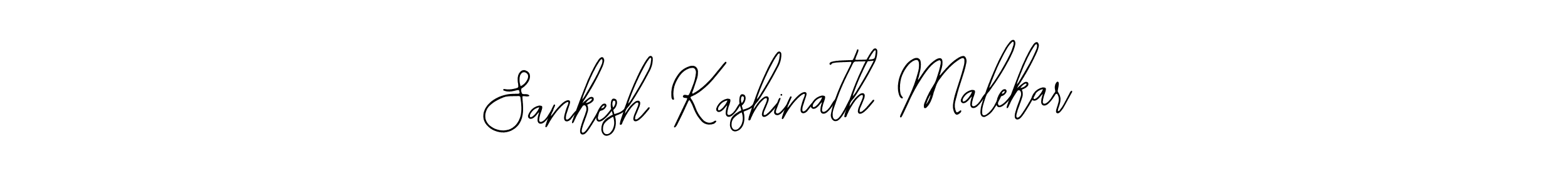 Use a signature maker to create a handwritten signature online. With this signature software, you can design (Bearetta-2O07w) your own signature for name Sankesh Kashinath Malekar. Sankesh Kashinath Malekar signature style 12 images and pictures png