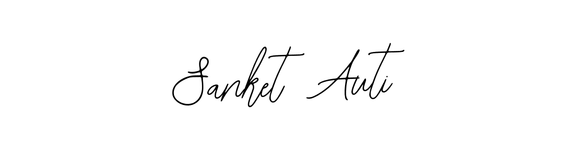 Similarly Bearetta-2O07w is the best handwritten signature design. Signature creator online .You can use it as an online autograph creator for name Sanket  Auti. Sanket  Auti signature style 12 images and pictures png