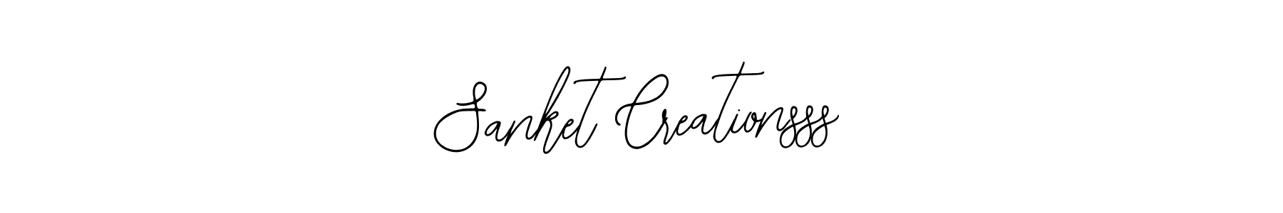 It looks lik you need a new signature style for name Sanket Creationsss. Design unique handwritten (Bearetta-2O07w) signature with our free signature maker in just a few clicks. Sanket Creationsss signature style 12 images and pictures png