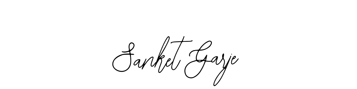 You should practise on your own different ways (Bearetta-2O07w) to write your name (Sanket Garje) in signature. don't let someone else do it for you. Sanket Garje signature style 12 images and pictures png