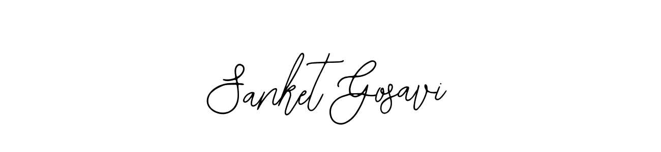 Make a beautiful signature design for name Sanket Gosavi. With this signature (Bearetta-2O07w) style, you can create a handwritten signature for free. Sanket Gosavi signature style 12 images and pictures png