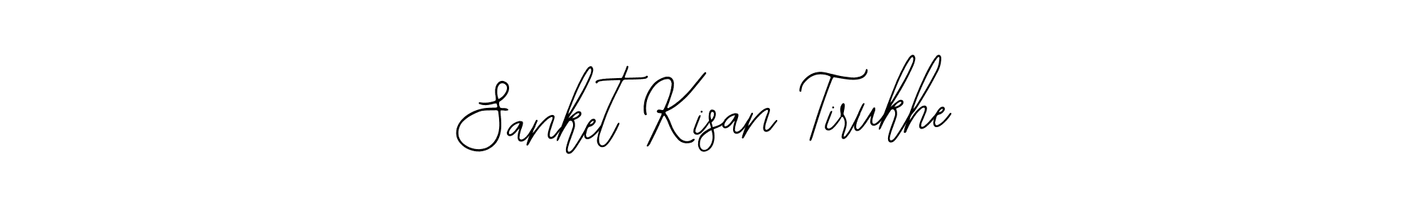 Sanket Kisan Tirukhe stylish signature style. Best Handwritten Sign (Bearetta-2O07w) for my name. Handwritten Signature Collection Ideas for my name Sanket Kisan Tirukhe. Sanket Kisan Tirukhe signature style 12 images and pictures png