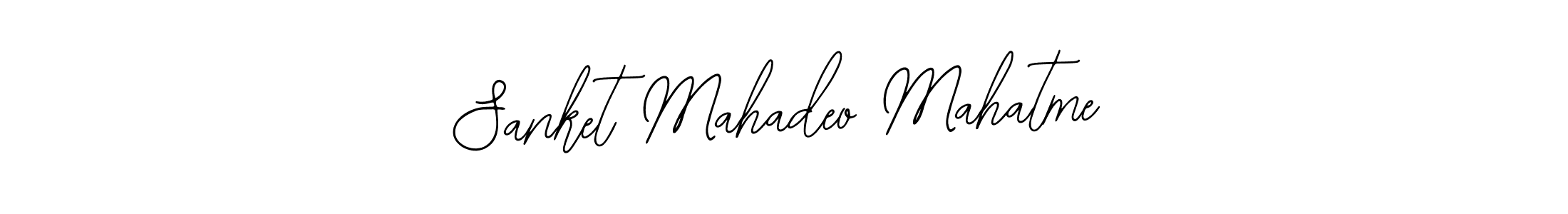 This is the best signature style for the Sanket Mahadeo Mahatme name. Also you like these signature font (Bearetta-2O07w). Mix name signature. Sanket Mahadeo Mahatme signature style 12 images and pictures png