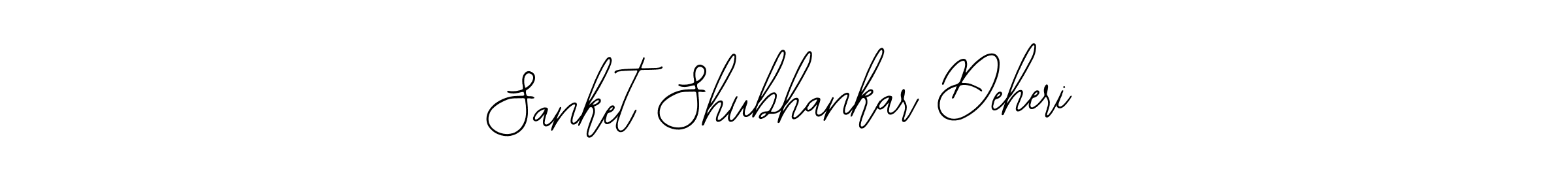 Also You can easily find your signature by using the search form. We will create Sanket Shubhankar Deheri name handwritten signature images for you free of cost using Bearetta-2O07w sign style. Sanket Shubhankar Deheri signature style 12 images and pictures png