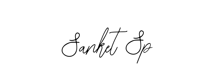 Use a signature maker to create a handwritten signature online. With this signature software, you can design (Bearetta-2O07w) your own signature for name Sanket Sp. Sanket Sp signature style 12 images and pictures png