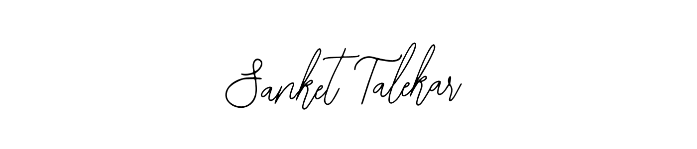 You should practise on your own different ways (Bearetta-2O07w) to write your name (Sanket Talekar) in signature. don't let someone else do it for you. Sanket Talekar signature style 12 images and pictures png