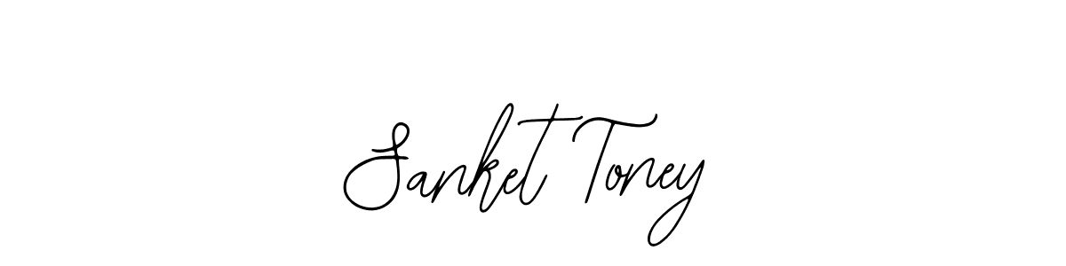 Sanket Toney stylish signature style. Best Handwritten Sign (Bearetta-2O07w) for my name. Handwritten Signature Collection Ideas for my name Sanket Toney. Sanket Toney signature style 12 images and pictures png