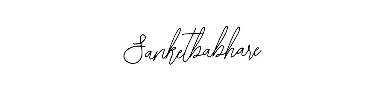 Also we have Sanketbabhare name is the best signature style. Create professional handwritten signature collection using Bearetta-2O07w autograph style. Sanketbabhare signature style 12 images and pictures png