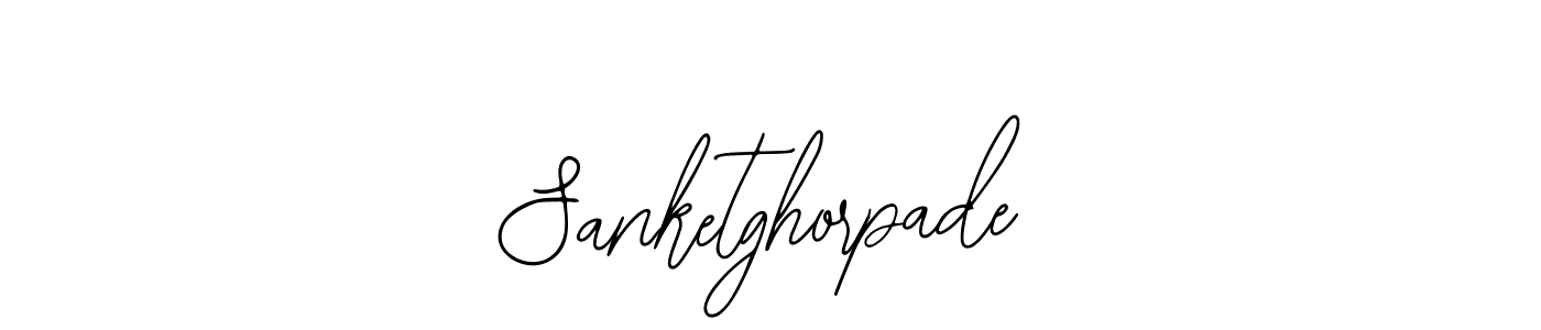 Sanketghorpade stylish signature style. Best Handwritten Sign (Bearetta-2O07w) for my name. Handwritten Signature Collection Ideas for my name Sanketghorpade. Sanketghorpade signature style 12 images and pictures png