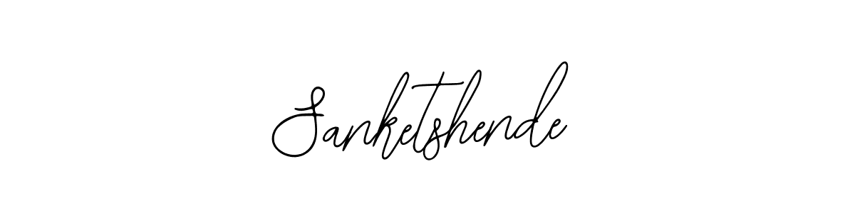 The best way (Bearetta-2O07w) to make a short signature is to pick only two or three words in your name. The name Sanketshende include a total of six letters. For converting this name. Sanketshende signature style 12 images and pictures png