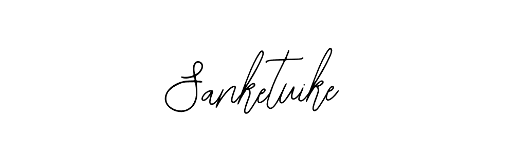 Bearetta-2O07w is a professional signature style that is perfect for those who want to add a touch of class to their signature. It is also a great choice for those who want to make their signature more unique. Get Sanketuike name to fancy signature for free. Sanketuike signature style 12 images and pictures png