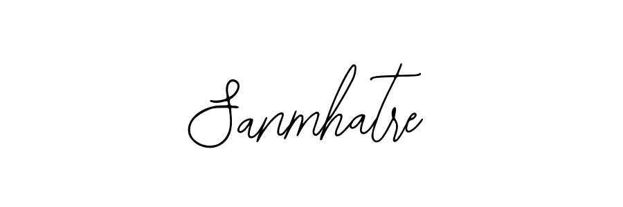 Similarly Bearetta-2O07w is the best handwritten signature design. Signature creator online .You can use it as an online autograph creator for name Sanmhatre. Sanmhatre signature style 12 images and pictures png