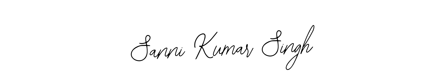 Bearetta-2O07w is a professional signature style that is perfect for those who want to add a touch of class to their signature. It is also a great choice for those who want to make their signature more unique. Get Sanni Kumar Singh name to fancy signature for free. Sanni Kumar Singh signature style 12 images and pictures png