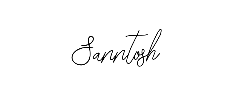 if you are searching for the best signature style for your name Sanntosh. so please give up your signature search. here we have designed multiple signature styles  using Bearetta-2O07w. Sanntosh signature style 12 images and pictures png