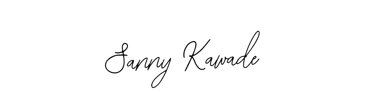 How to make Sanny Kawade name signature. Use Bearetta-2O07w style for creating short signs online. This is the latest handwritten sign. Sanny Kawade signature style 12 images and pictures png