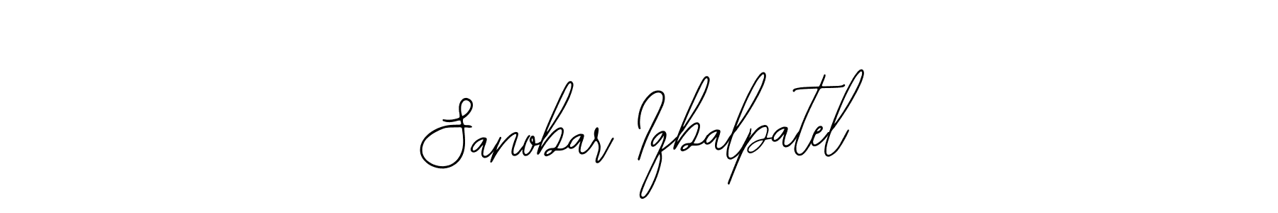 Also You can easily find your signature by using the search form. We will create Sanobar Iqbalpatel name handwritten signature images for you free of cost using Bearetta-2O07w sign style. Sanobar Iqbalpatel signature style 12 images and pictures png