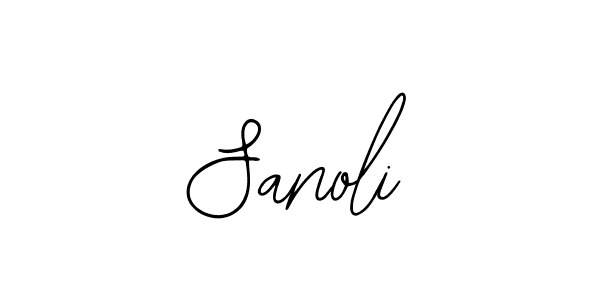 Make a beautiful signature design for name Sanoli. With this signature (Bearetta-2O07w) style, you can create a handwritten signature for free. Sanoli signature style 12 images and pictures png