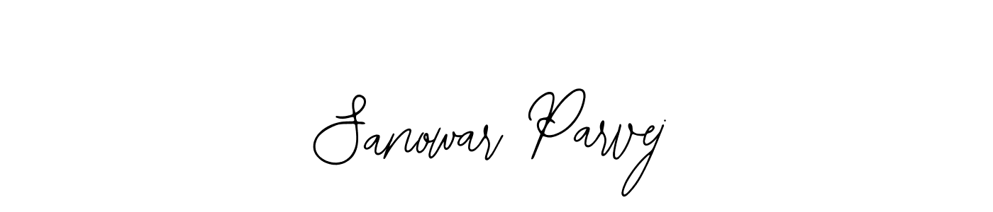 Sanowar Parvej stylish signature style. Best Handwritten Sign (Bearetta-2O07w) for my name. Handwritten Signature Collection Ideas for my name Sanowar Parvej. Sanowar Parvej signature style 12 images and pictures png