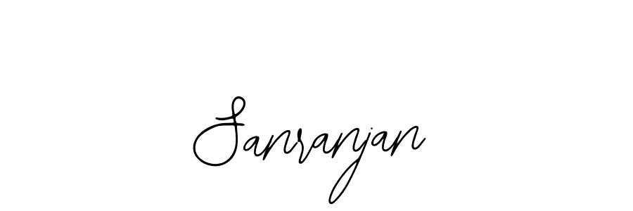 The best way (Bearetta-2O07w) to make a short signature is to pick only two or three words in your name. The name Sanranjan include a total of six letters. For converting this name. Sanranjan signature style 12 images and pictures png