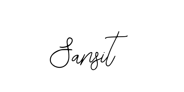 Also we have Sansit name is the best signature style. Create professional handwritten signature collection using Bearetta-2O07w autograph style. Sansit signature style 12 images and pictures png