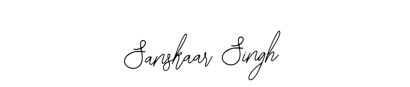 Design your own signature with our free online signature maker. With this signature software, you can create a handwritten (Bearetta-2O07w) signature for name Sanskaar Singh. Sanskaar Singh signature style 12 images and pictures png
