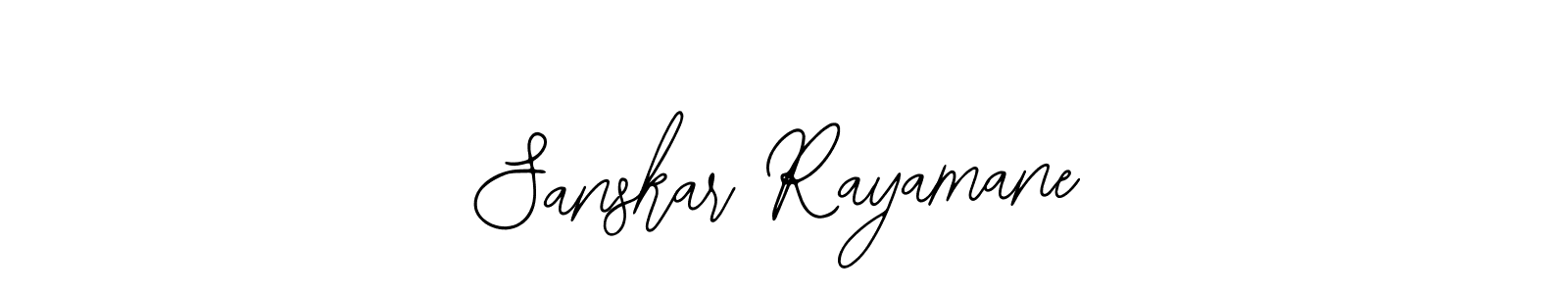 Design your own signature with our free online signature maker. With this signature software, you can create a handwritten (Bearetta-2O07w) signature for name Sanskar Rayamane. Sanskar Rayamane signature style 12 images and pictures png