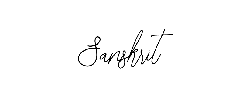 How to Draw Sanskrit signature style? Bearetta-2O07w is a latest design signature styles for name Sanskrit. Sanskrit signature style 12 images and pictures png