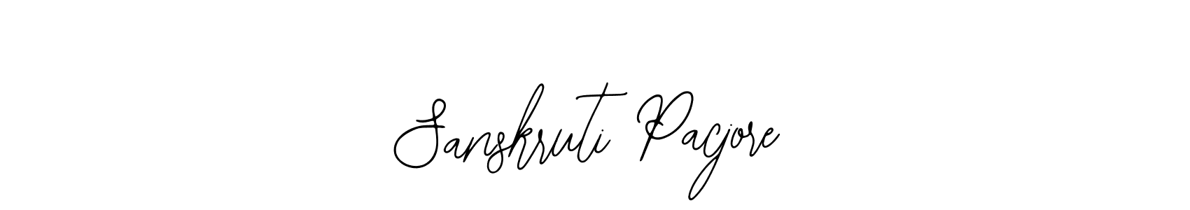Also we have Sanskruti Pacjore name is the best signature style. Create professional handwritten signature collection using Bearetta-2O07w autograph style. Sanskruti Pacjore signature style 12 images and pictures png