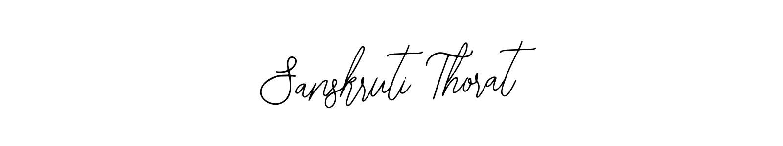 Bearetta-2O07w is a professional signature style that is perfect for those who want to add a touch of class to their signature. It is also a great choice for those who want to make their signature more unique. Get Sanskruti Thorat name to fancy signature for free. Sanskruti Thorat signature style 12 images and pictures png