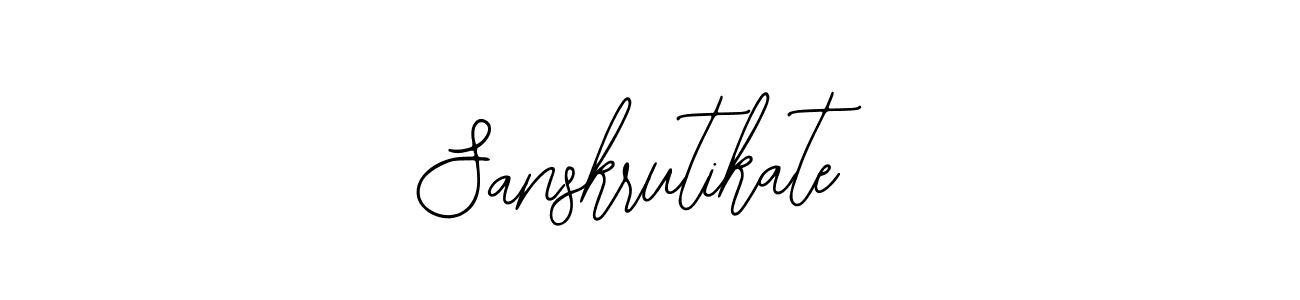 Make a beautiful signature design for name Sanskrutikate. Use this online signature maker to create a handwritten signature for free. Sanskrutikate signature style 12 images and pictures png