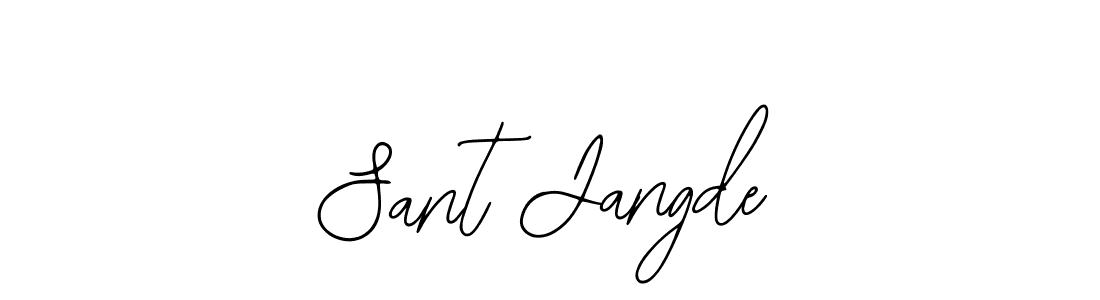 Create a beautiful signature design for name Sant Jangde. With this signature (Bearetta-2O07w) fonts, you can make a handwritten signature for free. Sant Jangde signature style 12 images and pictures png