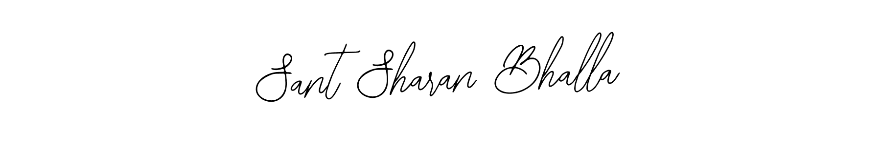 The best way (Bearetta-2O07w) to make a short signature is to pick only two or three words in your name. The name Sant Sharan Bhalla include a total of six letters. For converting this name. Sant Sharan Bhalla signature style 12 images and pictures png