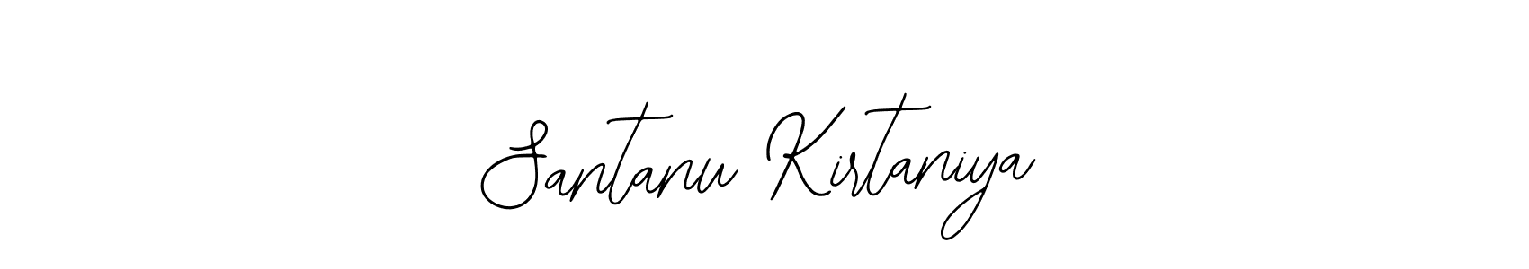 Create a beautiful signature design for name Santanu Kirtaniya. With this signature (Bearetta-2O07w) fonts, you can make a handwritten signature for free. Santanu Kirtaniya signature style 12 images and pictures png