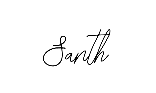 Make a beautiful signature design for name Santh. With this signature (Bearetta-2O07w) style, you can create a handwritten signature for free. Santh signature style 12 images and pictures png
