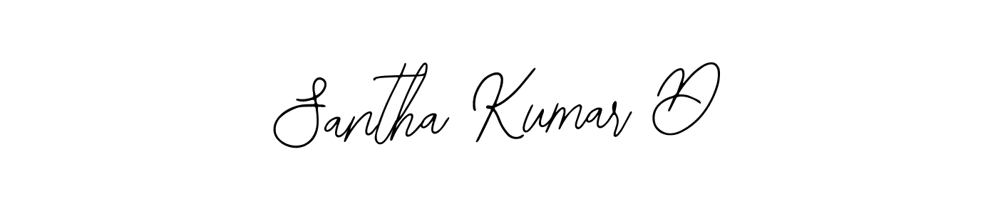 Also we have Santha Kumar D name is the best signature style. Create professional handwritten signature collection using Bearetta-2O07w autograph style. Santha Kumar D signature style 12 images and pictures png