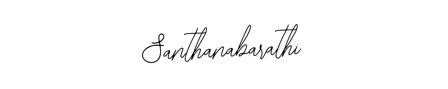Design your own signature with our free online signature maker. With this signature software, you can create a handwritten (Bearetta-2O07w) signature for name Santhanabarathi. Santhanabarathi signature style 12 images and pictures png