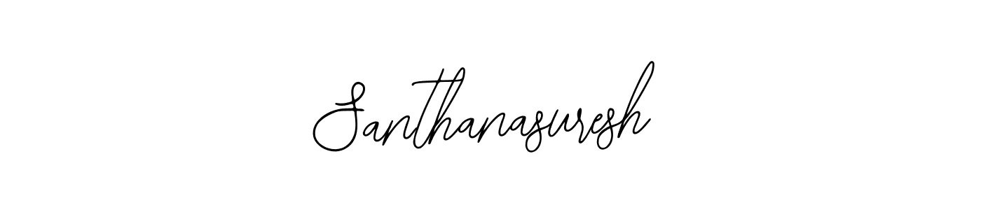 Also we have Santhanasuresh name is the best signature style. Create professional handwritten signature collection using Bearetta-2O07w autograph style. Santhanasuresh signature style 12 images and pictures png