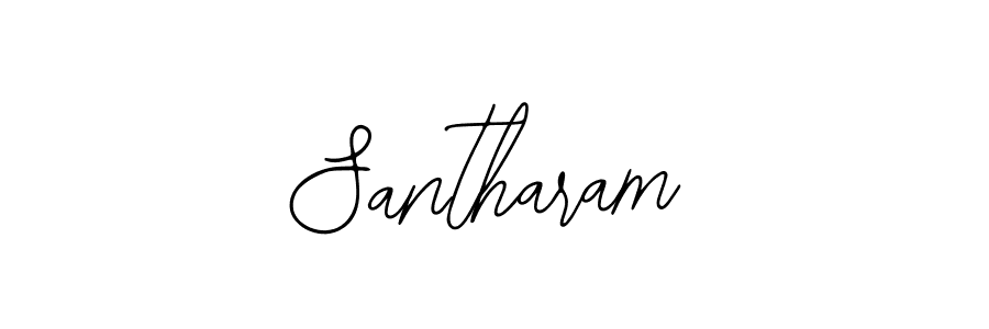 Design your own signature with our free online signature maker. With this signature software, you can create a handwritten (Bearetta-2O07w) signature for name Santharam. Santharam signature style 12 images and pictures png