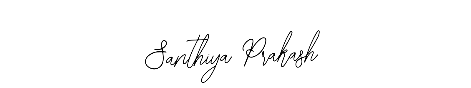 if you are searching for the best signature style for your name Santhiya Prakash. so please give up your signature search. here we have designed multiple signature styles  using Bearetta-2O07w. Santhiya Prakash signature style 12 images and pictures png