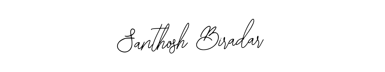 You should practise on your own different ways (Bearetta-2O07w) to write your name (Santhosh Biradar) in signature. don't let someone else do it for you. Santhosh Biradar signature style 12 images and pictures png