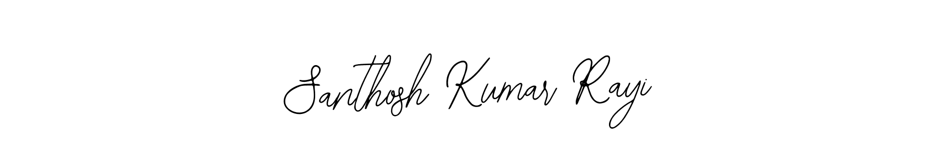 Create a beautiful signature design for name Santhosh Kumar Rayi. With this signature (Bearetta-2O07w) fonts, you can make a handwritten signature for free. Santhosh Kumar Rayi signature style 12 images and pictures png